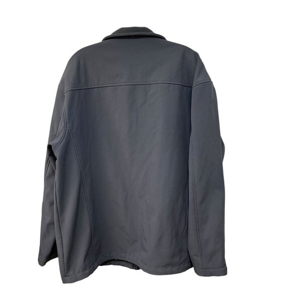 Rustic Ridge Men's Soft Shell Hunter's Full Zip Fleece Jacket Men’s XXL Gray - Picture 8 of 9